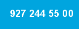927 244 55 00 927 244 55 00